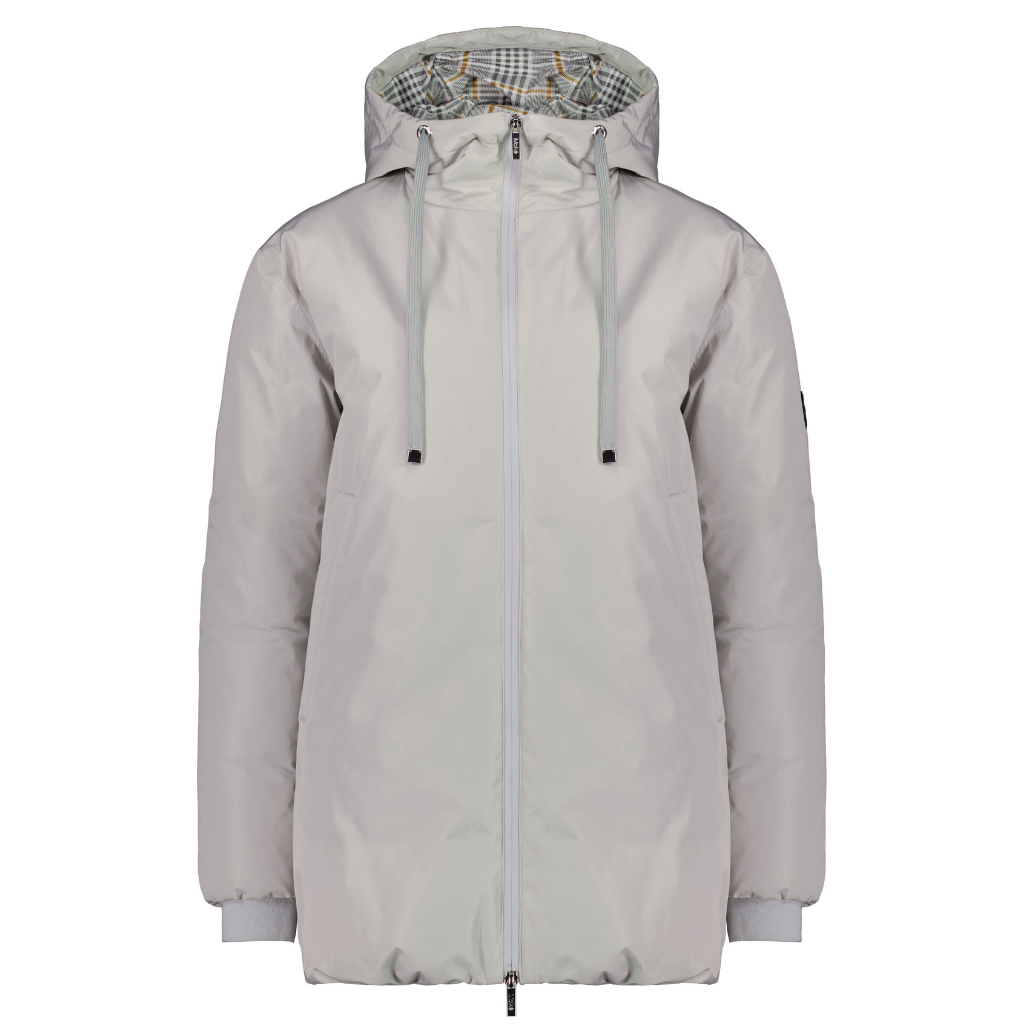 Chicago Women&#39;s Waterproof Goose Down Jacket - Winter Silver