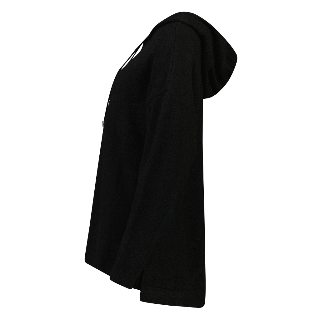 Aria Women&#39;s Hooded Sweater - Black