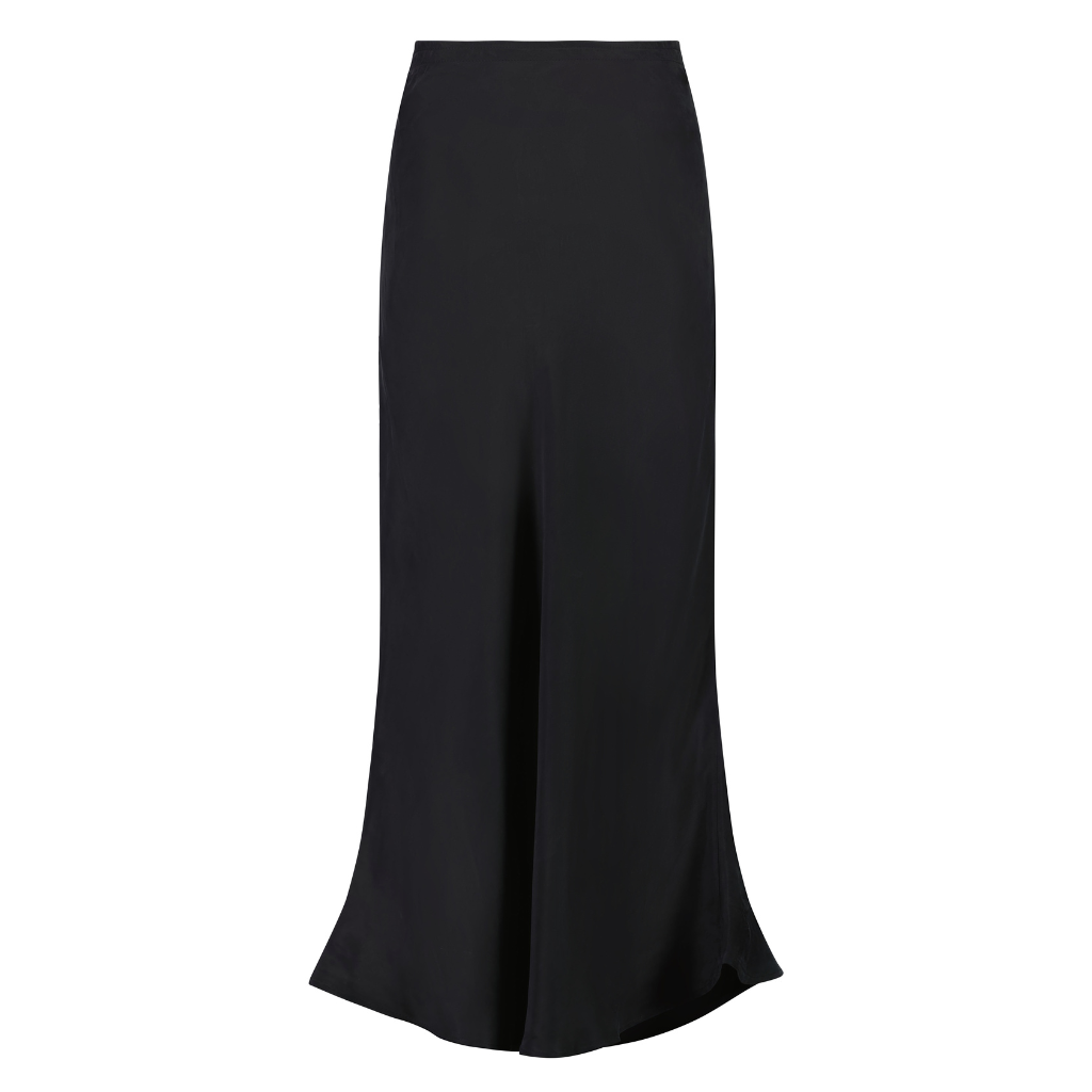 Darci Women&#39;s Cupro Skirt - Black
