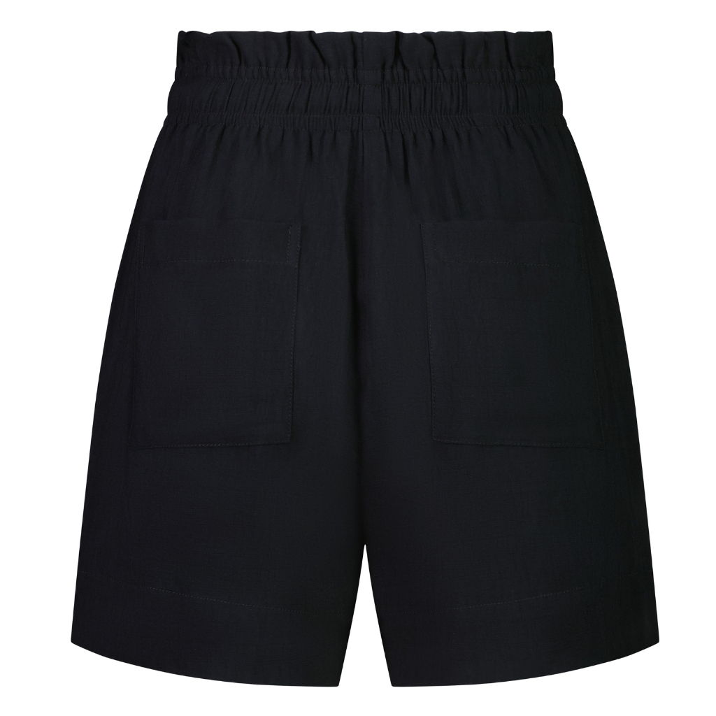 Jenna Women&#39;s Paperbag Shorts - Black