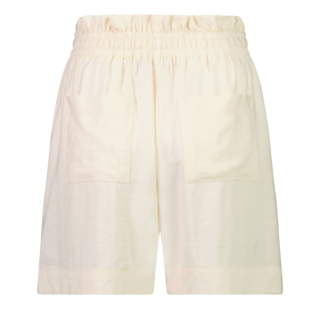 Jenna Women&#39;s Paperbag Shorts - Coconut Milk